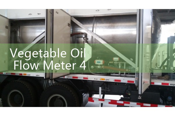 Vegetable Oil Flow Meter 4 Inch Storage Facility Offloading Manuals